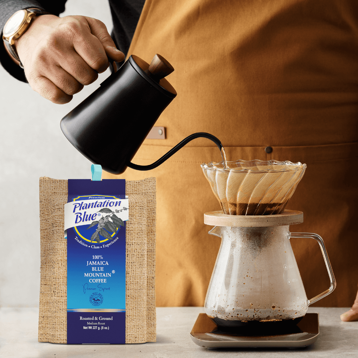 Jamaica Blue Mountain Coffee – Medium Roast, 8 oz Ground