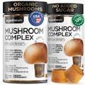 Mushroom Gummies 5000 Mg for Adults 2 Pack Lions Mane 9 Adaptogenic Mushrooms