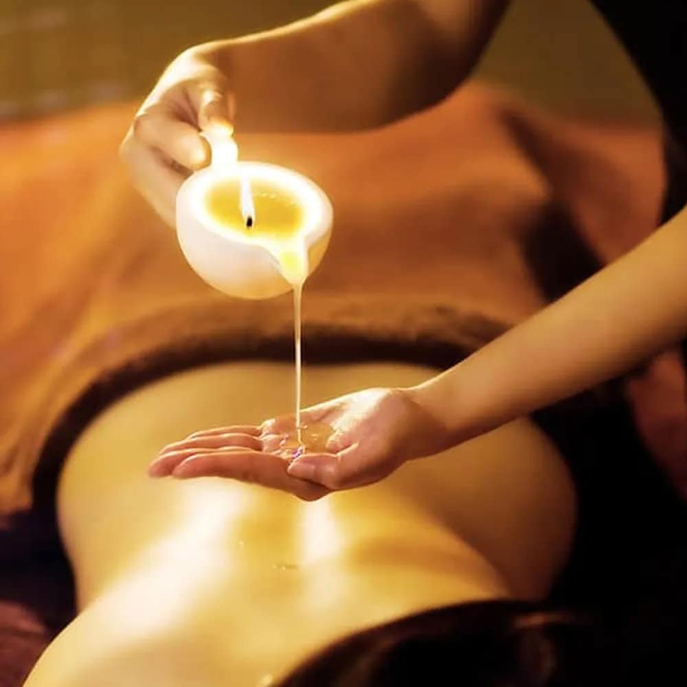 Soy Wax Massage Candle with Essential Oils