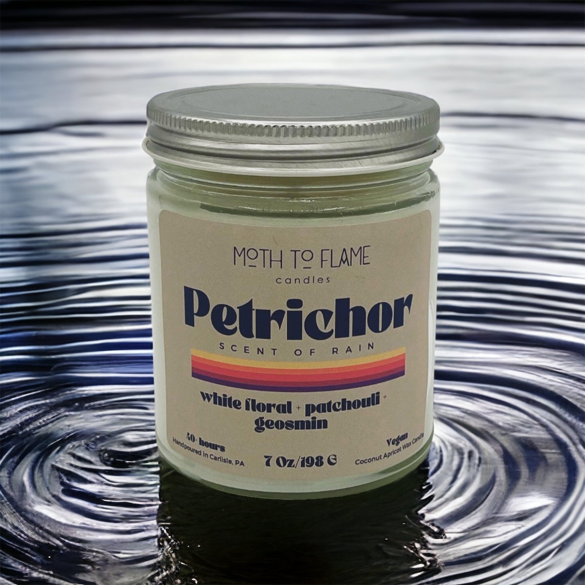 Petrichor – Grounding Earth-Scented Candle (7 oz)