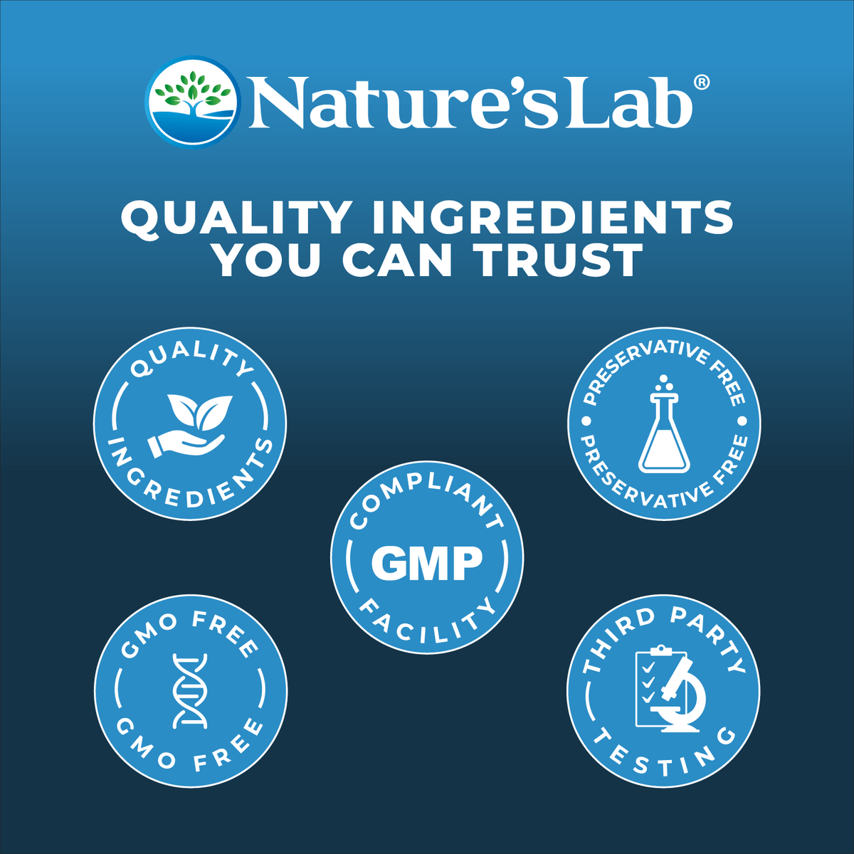Nature's Lab Gold Magnesium Glycinate - 120 Capsules